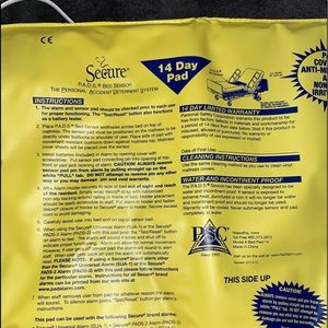 Bed alarm-sensor pad